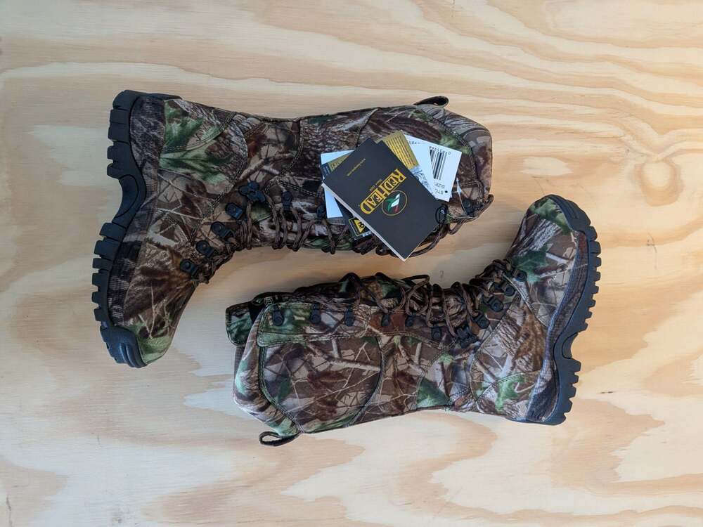RedHead Women's 16-Inch Waterproof Snake Boots Camo